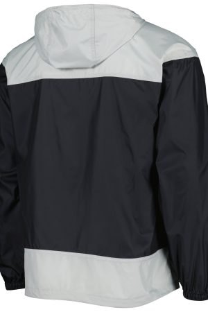 Men's Chicago White Sox Columbia Black/Gray Omni-Shade Flash Forward Challenger Full-Zip Windbreaker Jacket