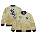 Men's Chicago White Sox Mitchell & Ness Gold OG 2.0 Lightweight Satin Full-Zip Jacket