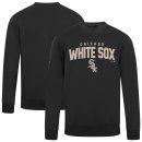 Men's Chicago White Sox Levelwear Black Zane Team Arch Pullover Sweatshirt