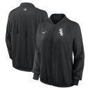 Women's Chicago White Sox Nike Black Authentic Collection Team Raglan Performance Full-Zip Jacket