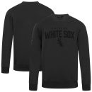 Men's Chicago White Sox Levelwear Black Zane Team Arch Pullover Sweatshirt