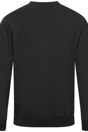 Men's Chicago White Sox Levelwear Black Zane Team Arch Pullover Sweatshirt