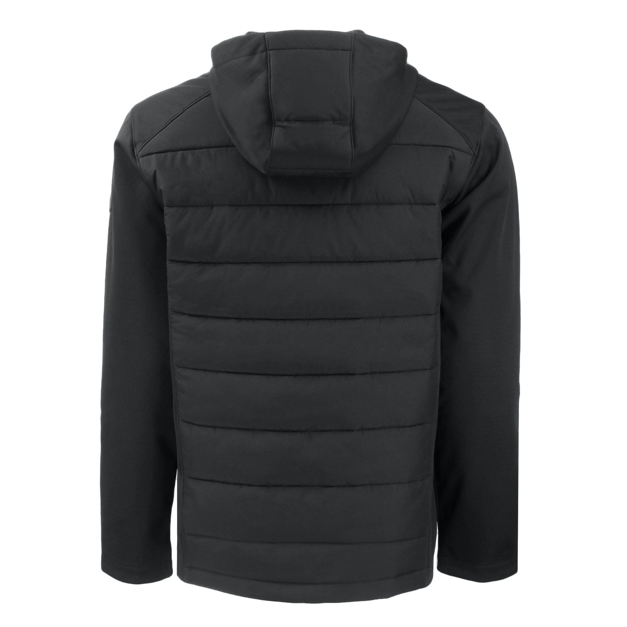 Men's Chicago White Sox Cutter & Buck Black Evoke Hybrid Eco Softshell Recycled Full-Zip Jacket 2 Men's Chicago White Sox Cutter & Buck Black Evoke Hybrid Eco Softshell Recycled Full-Zip Jacket - Image 2