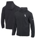 Men's Chicago White Sox Columbia Black Omni-Wick It's Time Full-Zip Jacket