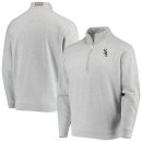 Men's Chicago White Sox Vineyard Vines Heather Gray Shep Shirt Quarter-Zip Sweatshirt