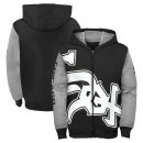 Toddler Chicago White Sox Black Postcard Full-Zip Hoodie