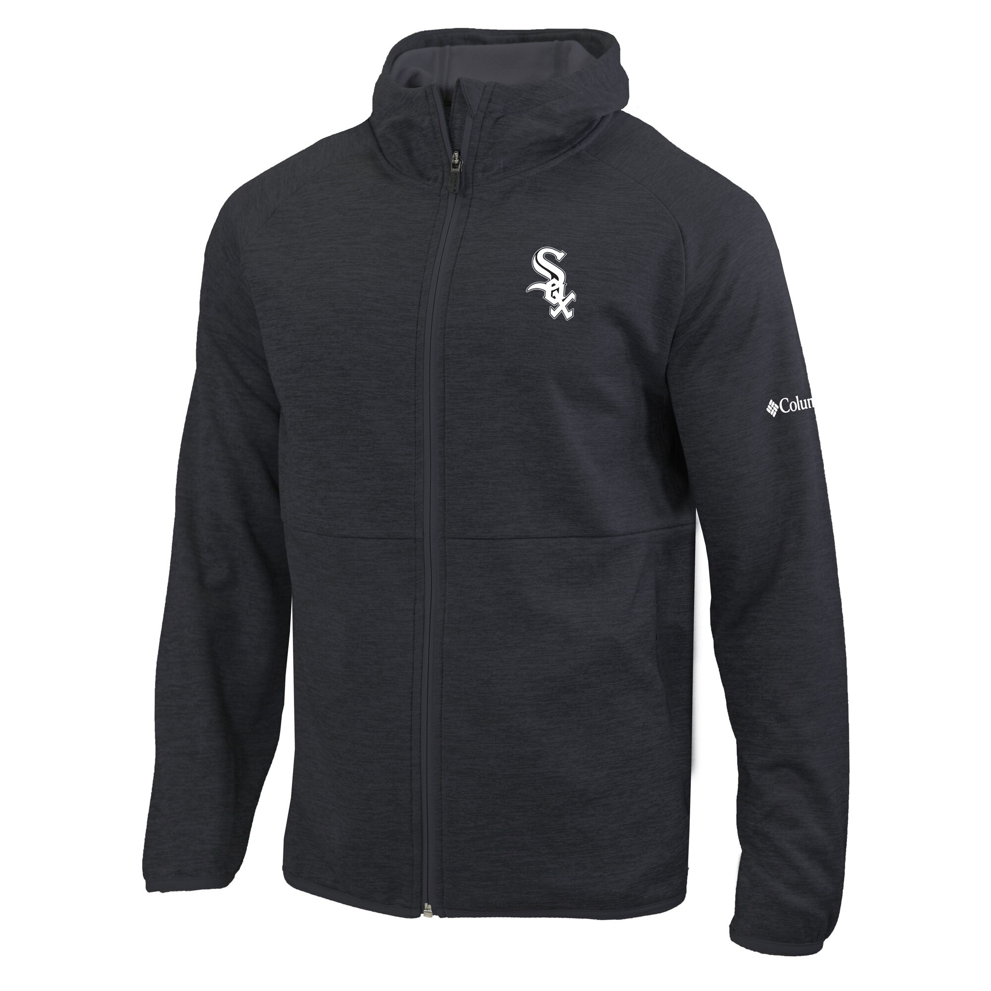 Men's Chicago White Sox Columbia Black Omni-Wick It's Time Full-Zip Jacket 3 Men's Chicago White Sox Columbia Black Omni-Wick It's Time Full-Zip Jacket - Image 3