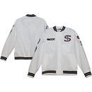 Men's Chicago White Sox Mitchell & Ness White City Collection Satin Full-Snap Varsity Jacket