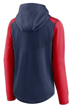 Women's Chicago White Sox Nike Navy/Red Authentic Collection Baseball Performance Full-Zip Hoodie
