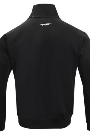 Men's Chicago White Sox Pro Standard Black Fast Lane Full-Zip Track Jacket
