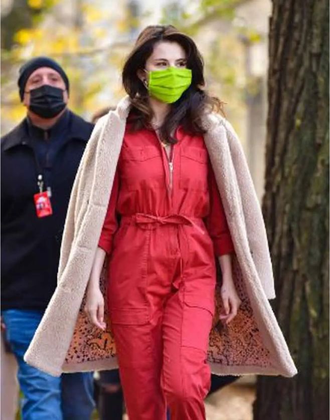 Only Murders in the Building Mabel Mora Double Breasted Coat 1 Only Murders in the Building Mabel Mora Double Breasted Coat