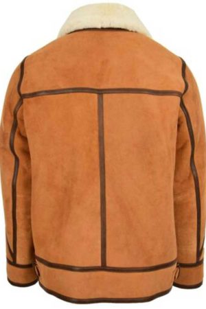 Top Gun Sheepskin B3 Brown Bomber Jacket