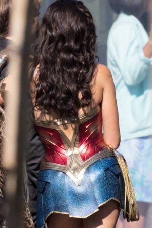 Wonder Woman Gal Gadot Leather Costume