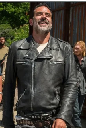 Jeffrey Morgan The Walking Dead Leather Jacket