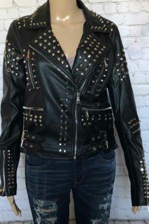 Lucifer Season 03 Mazikeen Studded Jacket
