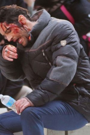 Lucifer Tom Ellis Puffer Jacket