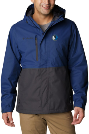 Men's Dallas Mavericks Columbia Navy Hikebound Full-Zip Jacket