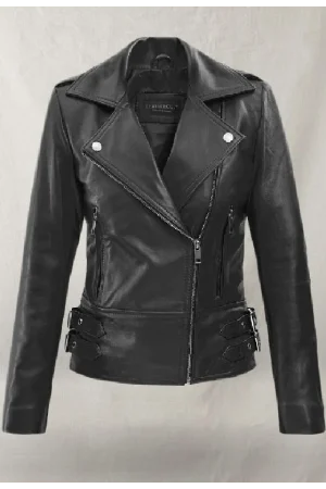 Scarlett Johansson Black Widow Leather Jacket