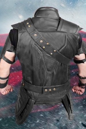 Thor Ragnarok Brown Leather Vest