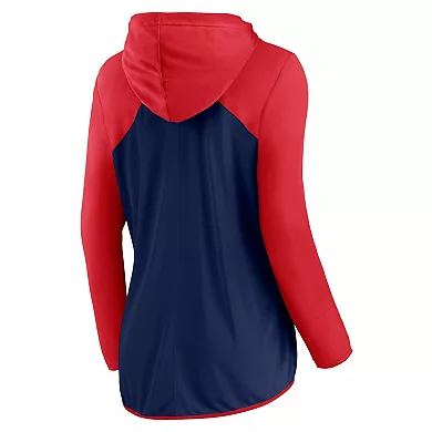 Women's Fanatics Branded Navy/Red Boston Red Sox Forever Fan Full-Zip Hoodie Jacket 2 Women's Fanatics Branded Navy/Red Boston Red Sox Forever Fan Full-Zip Hoodie Jacket