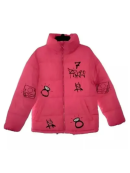 7 Rings Ariana Grande Pink Puffer Jacket