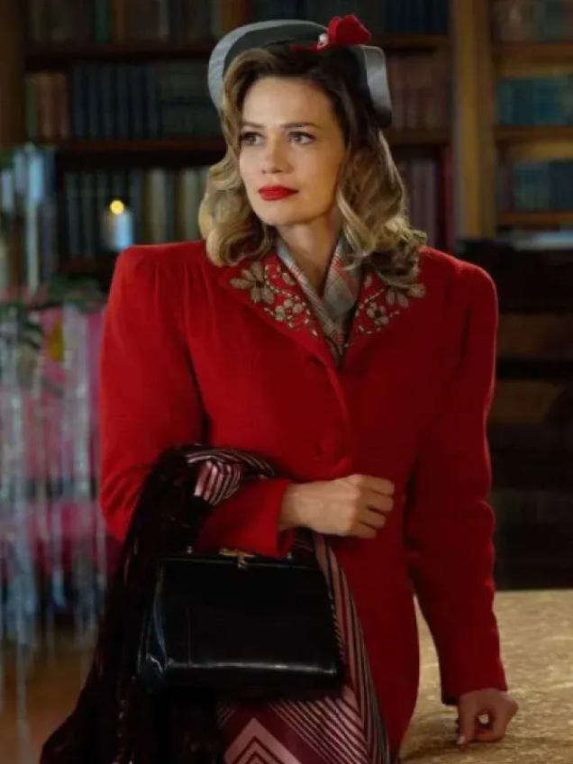A Biltmore Christmas Bethany Joy Lenz Red Coat 1 A Biltmore Christmas Bethany Joy Lenz Red Coat