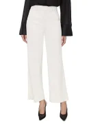 Alexander Faux Leather High Rise Slim Straight Ankle Trousers