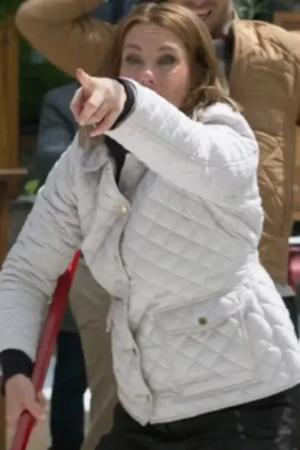 Ashley Williams Jingle Bell Run 2024 Quilted Jacket