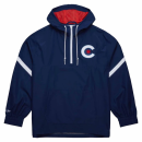 Chicago Cubs City Connect Lightweight Mitchell & Ness Anorak Hooded Jacket