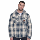 Chicago Cubs Fullback Plaid Hooded Jacket
