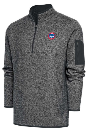 Chicago Cubs Grey 1984 Fortune 14-Zip Jacket