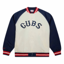 Chicago Cubs Mitchell & Ness Double Clutch Satin Jacket