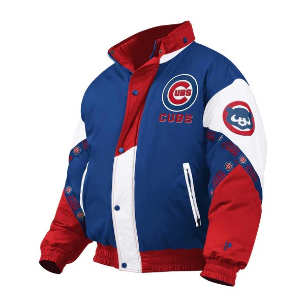 Chicago Cubs Pro Player 90's Tape Jacket 1 Chicago Cubs Pro Player 90's Tape Jacket