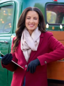 Christmas Under the Lights Heather Hemmens Wool Coat