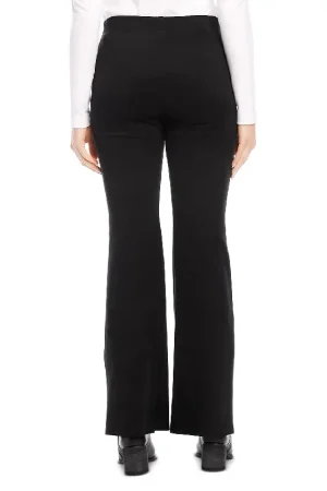 Faux Suede Bootcut Pants