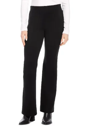 Faux Suede Bootcut Pants