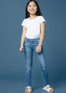 Girls' Chloe Ripped Skinny Jeans - Little Kid