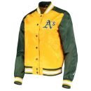 GoldGreen The Legend Oakland Athletics Satin Jacket