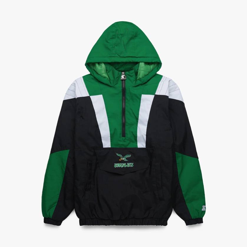 HOMAGE X Starter Eagles Pullover Jacket 1 HOMAGE X Starter Eagles Pullover Jacket