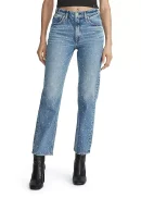 Harlow Embellished Straight Jeans in Everly Jewel