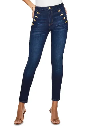 Helena High Rise Skinny Jeans in Dark Rinse