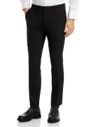 Hesten Super Black Extra Slim Fit Suit Pants Extra Slim Fit