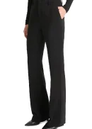 High Rise Flare Leg Pants