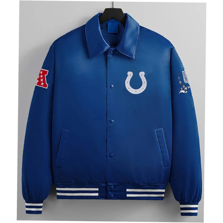 Indianapolis Colts Bomber Entice Jacket 1 Indianapolis Colts Bomber Entice Jacket