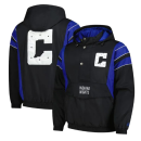 Indianapolis Colts Half-Zip Black Hoodie Jacket