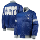 Indianapolis Colts Historic Logo Royal Blue Satin Jacket