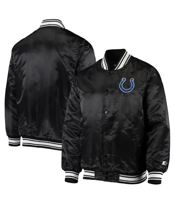 Indianapolis Colts Locker Room Black Jacket 1 Indianapolis Colts Locker Room Black Jacket