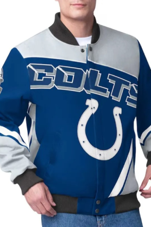 Indianapolis Colts Maximum Racing Royal Jacket