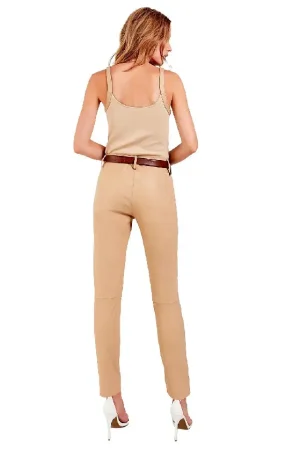 Jordan Recycled Leather Trousers
