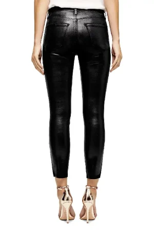 Margot Skinny Jeans in Black Coated